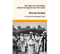 Vivre avec les dieux - Marc Augé - Maison Des Sciences De L'homme - broché - Essai