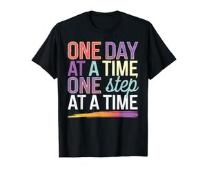 Vivre avec sobriété Dépendance alcoolique Récupération de l'alcool Sobriété T-Shirt Graphique avec Valeur