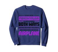 Vivre avec Une Sensibilisation à la fibromyalgie Patient Fibro Sweatshirt
