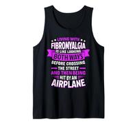 Vivre avec Une Sensibilisation à la fibromyalgie Survivant des fibromes Débardeur