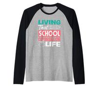 Vivre Cette Vie de conseiller Scolaire audacieuse Manche Raglan
