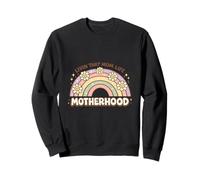 Vivre Cette Vie de Maman avec Un Dicton Amusant : Maman, fête des mères Sweatshirt