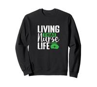 Vivre Cette Vie infirmière Sweatshirt