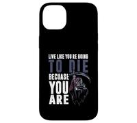 Vivre comme tu Vas Mourir Parce Que tu ES Coque pour iPhone 14 Plus