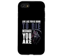 Vivre comme tu Vas Mourir Parce Que tu ES Coque pour iPhone SE (2020) / 7/8