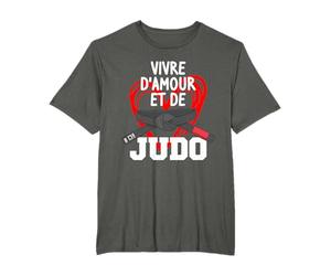 Vivre D'Amour Et De Judo Judoka T-Shirt