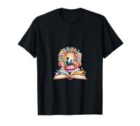 Vivre dans des Mondes fictifs Book Gamer Fantasy. T-Shirt