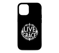 Vivre dans la grâce : Une Foi chrétienne inspirante Coque pour iPhone 12/12 Pro