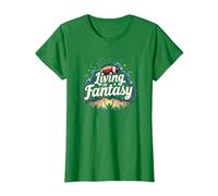 Vivre dans Le rêve d'un Fan de Fantasy Football T-Shirt