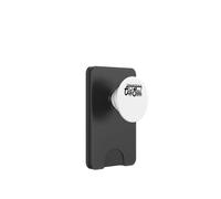 Vivre dans Un Nouveau Monde avec Une Vieille âme Texte rétro PopSockets PopWallet pour MagSafe