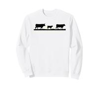 Vivre de la Terre, Vivre dans Un Ranch, Faire de l'agriculture, Faire de la Ferme Sweatshirt