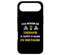 Vivre en Bretagne thérapie Humour Breton Coque pour iPhone Air