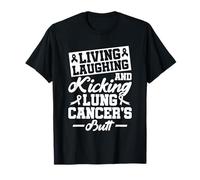 Vivre Et Rire - Sensibilisation Au Cancer Du Poumon T-Shirt