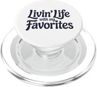 Vivre la Vie avec Mes favoris PopSockets PopGrip pour MagSafe