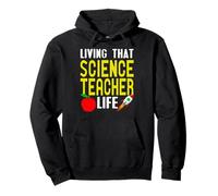 Vivre la Vie de Prof de Sciences engagé Sweat à Capuche