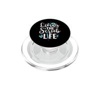 Vivre la Vie du Gommage PopSockets PopGrip pour MagSafe