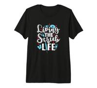 Vivre la Vie du Gommage T-Shirt Haut de Gamme