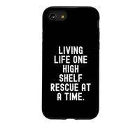 Vivre la Vie, Un Sauvetage en Hauteur à la Fois C'est drôle Coque pour iPhone SE (2020) / 7/8