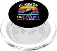 Vivre la Vie, Une croisière à la Fois, Une croisière Amusante PopSockets PopGrip pour MagSafe