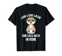 Vivre l'amour Rire et Laisse-Moi Tranquille Suricate T-Shirt