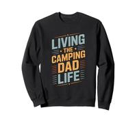 Vivre L'Aventure de la Vie de Papa au Camping Sweatshirt