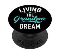 Vivre Le rêve de Grand-père Nouveau Grand-père PopSockets PopGrip Adhésif