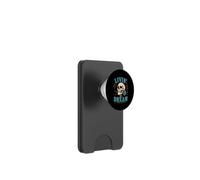 Vivre Le rêve, sculpter Un Design rétro Vintage PopSockets PopWallet pour MagSafe