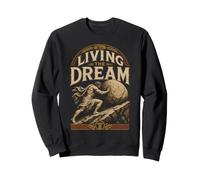 Vivre Le rêve : Travail drôle de Sisyphe, Sarcasme, Travail ennuyeux Sweatshirt