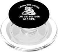 Vivre le rêve une mauvaise décision à un moment Baker PopSockets PopGrip pour MagSafe