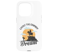 Vivre Le rodéo de Cowboy Dream Coque pour iPhone 15 Pro