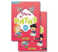 Vivre les maths - CE1 - Fichier de l'élève - Programme 2025 Jacqueline Jardy (Collection dirigée par), Jacky Jardy (Collection dirigée par), Louis Corrieu (Auteur), Sonia Fayette (Auteur), Loïc Rouy (
