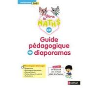 Louis Corrieu – Vivre les maths – Guide pédagogique + Diaporamas CE1: Programme 2025 – Broché