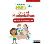 Vivre les maths – Fichier Jeux et manipulations CE1 – Nathan