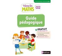 Vivre les Maths Guide pédagogique CE2 2019 - Programmes modifiées 2018 - Jacqueline Jardy - Nathan - broché - Scolaire / Universitaire