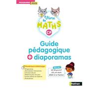 Vivre les maths - Guide pédagogique + Diaporamas CP: Programme 2025