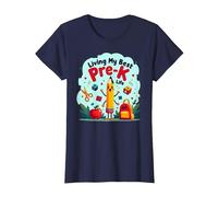 Vivre ma Meilleure Vie pré-Maternelle : L'Aventure Scolaire Joyeuse Commence T-Shirt, Femme, Bleu Marine, XL
