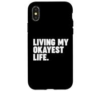 Vivre ma vie la plus normale Coque pour iPhone X/XS