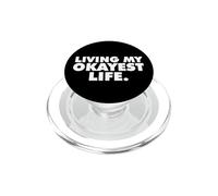 Vivre ma Vie la Plus Normale PopSockets PopGrip pour MagSafe