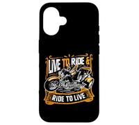 Vivre pour Conduire et Conduire pour Vivre Triker Vélo Coque pour iPhone 16