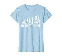 Vivre Pour Sauter Humour Trampoline Évolution T-Shirt