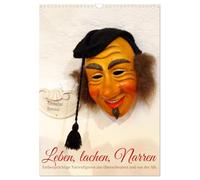 Vivre, rire, bouffons, Version française (Calendrier mural 2026 DIN A3 portrait), Calendrier CALVENDO mensuel