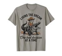 Vivre Son rêve, Une Mauvaise décision à la Fois Funny Frog Gator T-Shirt
