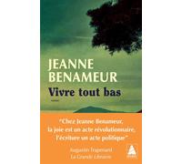 Vivre tout bas - Jeanne Benameur - Actes sud - Poche - Roman