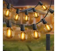 VIVREAL G40 SL-210 Guirlande lumineuse décorative 25 LED en cuivre et ABS sur prise avec télécommande, modes multiples - 20 m