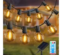 VIVREAL SL-210 G40 Guirlande lumineuse festive, 20 ampoules incassables ajustables, blanc chaud - 10 m
