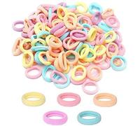 VIWAVE Lot de 150 élastiques à cheveux colorés pour queue de cheval - Pour bébé, enfant et fille