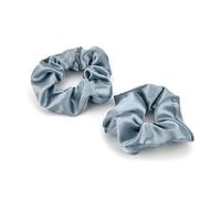 VIWAVE Lot de 2 chouchous en soie souple pour fille, en satin de qualité supérieure, pour cheveux longs, fins ou bouclés