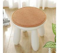 VIXDA 1 Coussin de Chaise Rond de 25 cm, Couleur Bonbon, Coussin de siège avec Cordon de Serrage, décoration d'intérieur, Coussins décoratifs, Coussin de Chaise de Bureau