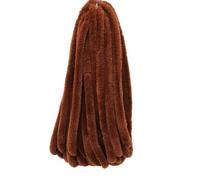 VIXDA 1 mètre Artificiel Lapin Fourrure Ruban Rubans Bricolage vêtements Couture Moelleux Garniture Coupe Tissu Couture Costume Artisanat Bord