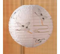 VIXDA 1 pièce 12 Pouces 30 cm Imprimé Fleur Ronde Lanterne Chinoise en Papier Anniversaire Mariage Décor Lampion Suspendu Boule Fête